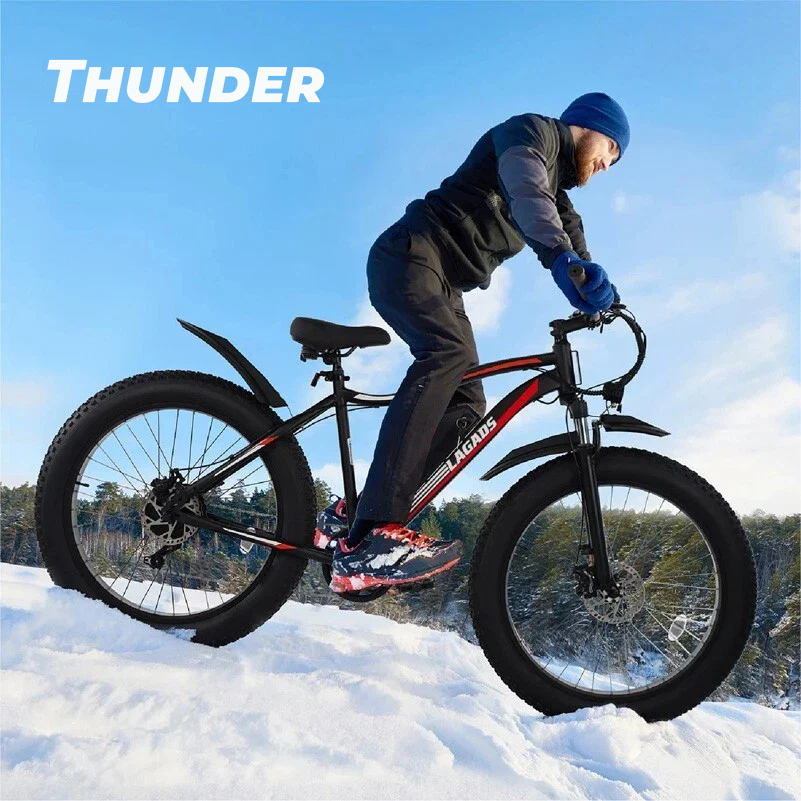 Thunder eBike Fat Wheel 48v14.5Ah 6 Months Free Service