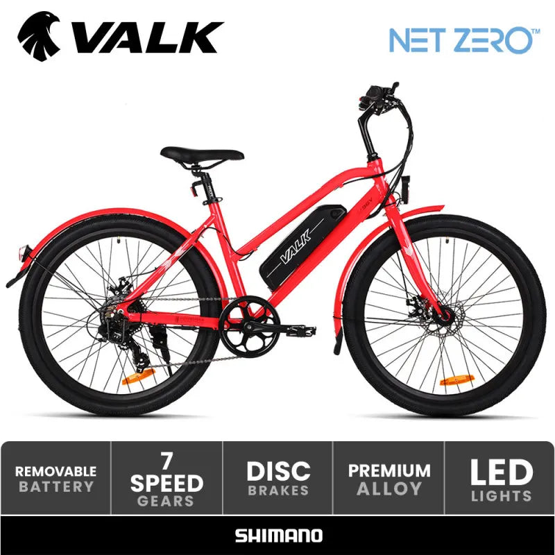 VALK Vista 26" - Step-Through Electric Bike