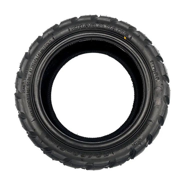 Puncture-Proof Tyre (80/60-6) - Fits Veloz V1, V2, Dragon GTR V2