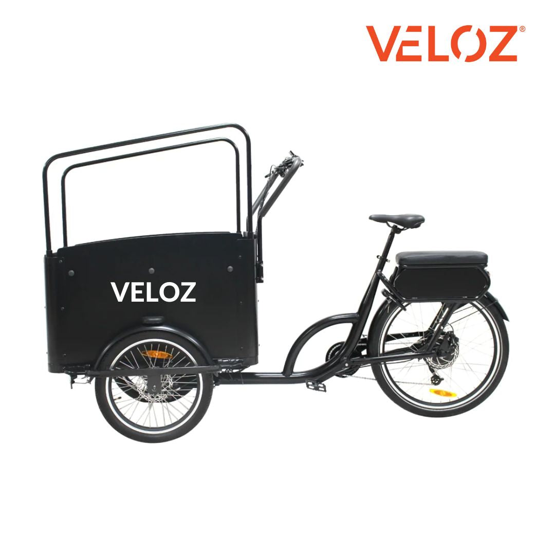 Veloz Electric Cargo Trike - 500W Motor 200KG Capacity