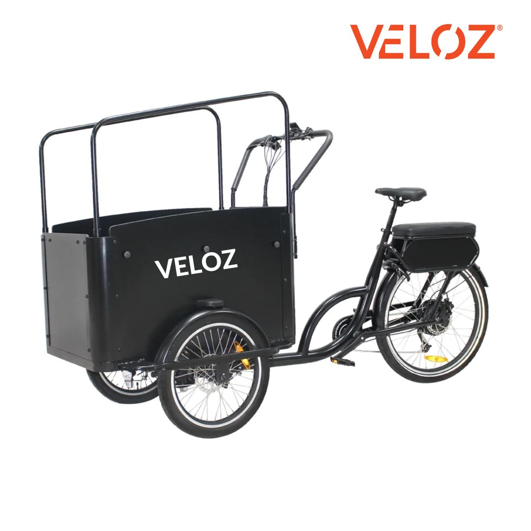 Veloz Electric Cargo Trike - 500W Motor