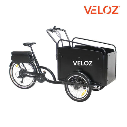 Veloz Electric Cargo Trike - 500W Motor