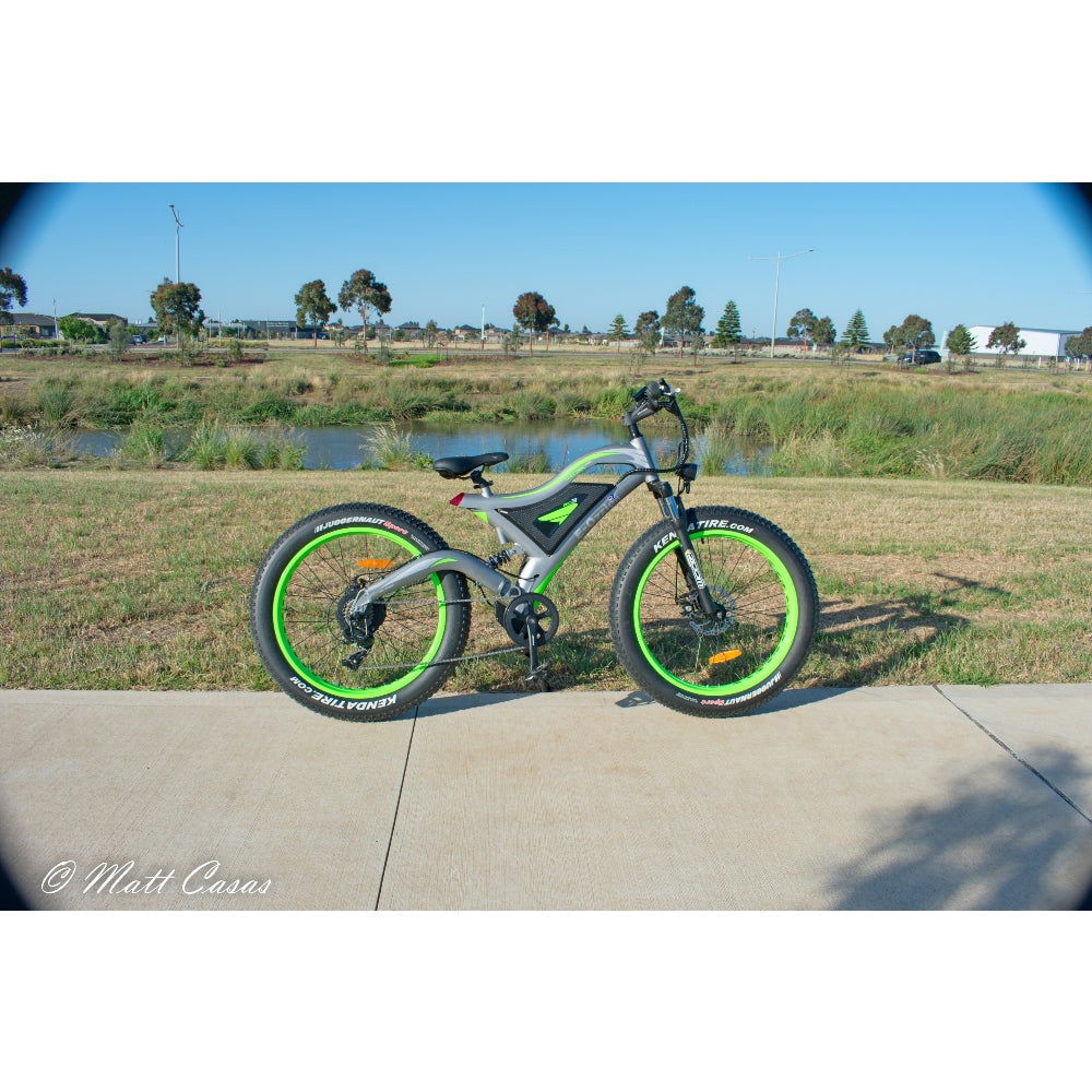 Veloz TXL Electric Mountain Bike 750/1500 Watts High Power Samsung Battery MTB 6 Months free service - EOzzie Electric Vehicles