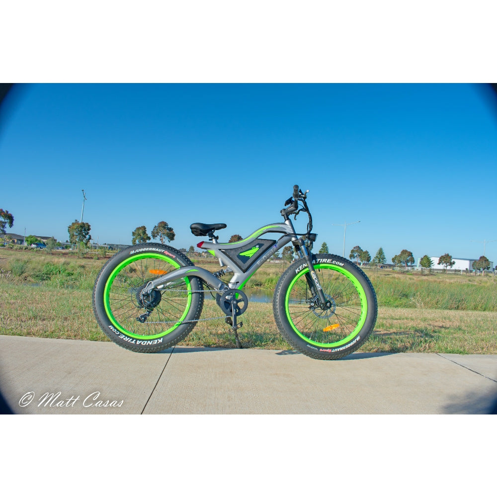 Veloz TXL Electric Mountain Bike 750/1500 Watts High Power Samsung Battery MTB 6 Months free service - EOzzie Electric Vehicles