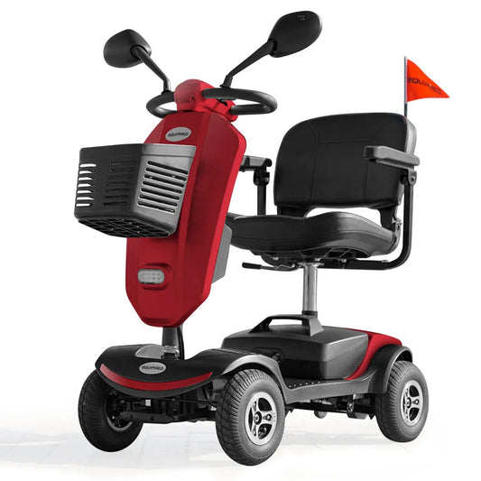 Veloz RapidRide Red - 300W Mobility E-Scooter